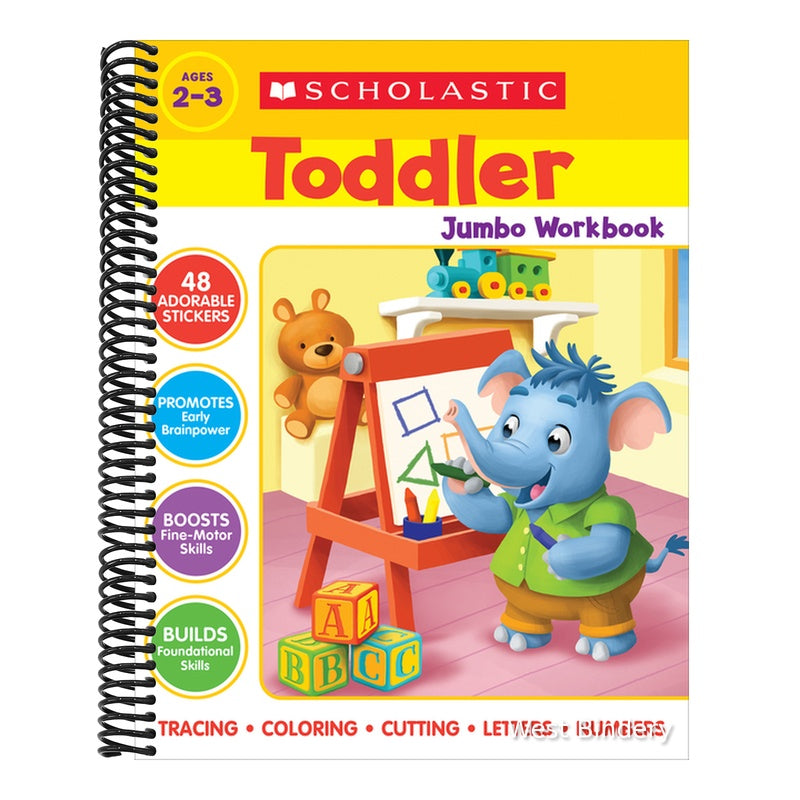 Scholastic Toddler Jumbo Workbook