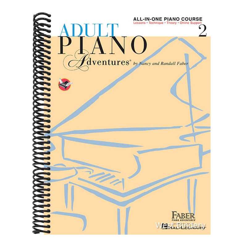 Adult Piano Adventures All-In-One Piano Course Book 2 Book/Online Audio