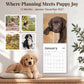MUKAWA 2027 Dog Wall Calendar, 12 Months of Cute Puppy Scenes