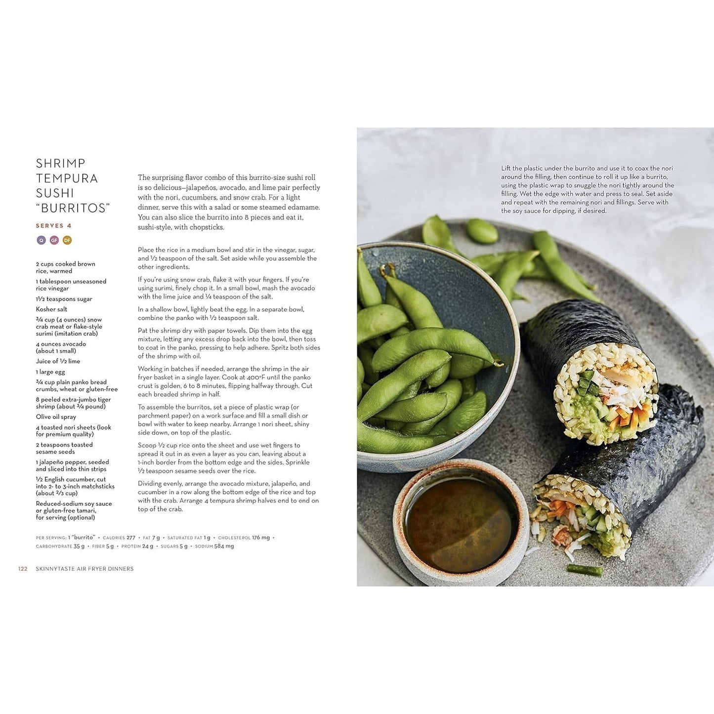 Skinnytaste Air Fryer Dinners: 75 Healthy Recipes for Easy Weeknight Meals: A Cookbook (Spiral Bound)