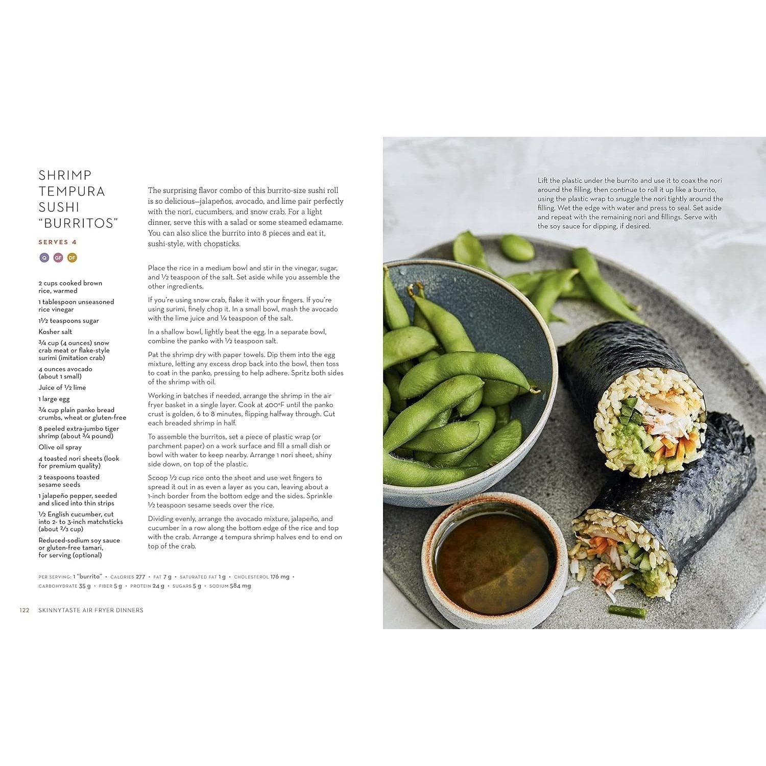 Skinnytaste Air Fryer Dinners: 75 Healthy Recipes for Easy Weeknight Meals: A Cookbook (Spiral Bound)