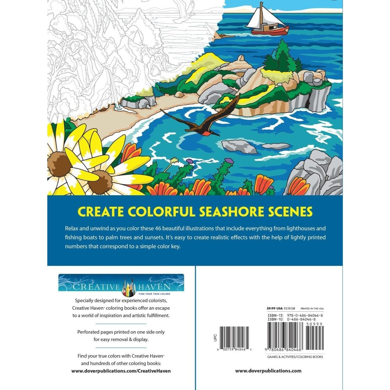 Creative Haven by the Sea Color by Number