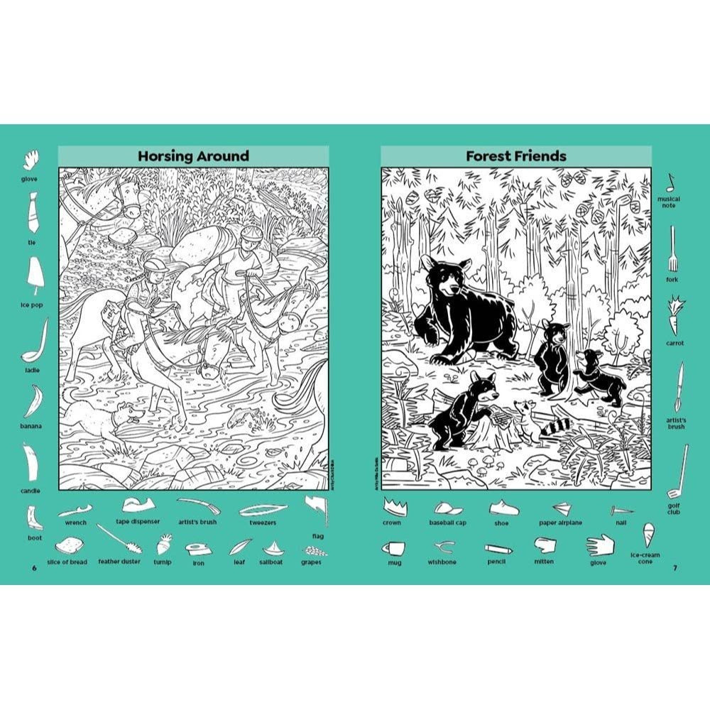 Amazing Nature Puzzles: Explore & Discover with Over 100 Fun Hidden Pictures Nature Puzzles, Celebrate the Wonders of Nature with a Nature Activity Bo (Highlights Hidden Pictures)