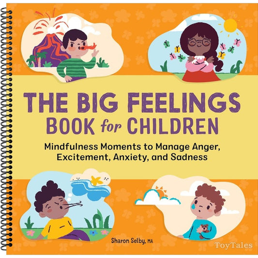 The Big Feelings Book for Children: Mindfulness Moments to Manage Anger, Excitement, Anxiety, and Sadness