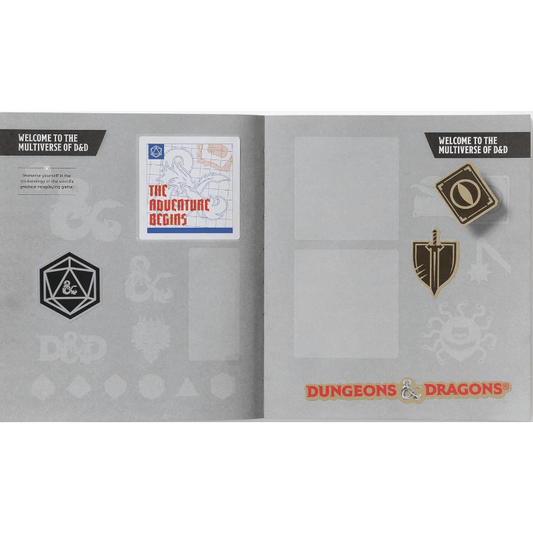 Dungeons & Dragons Stickerology: Legendary Stickers of Monsters, Magical Items, and More: Stickers for Journals, Water Bottles, Laptops, Planners, and