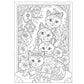 Creative Haven Country Cats & City Kitties Coloring Book