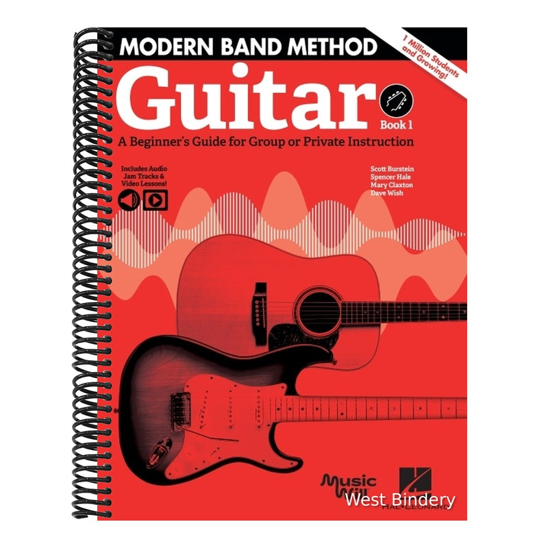 Modern Band Method - Guitar, Book 1: A Beginner's Guide for Group or Private Instruction (Bk/Online Audio)