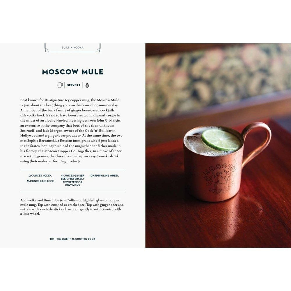 The Essential Cocktail Book: A Complete Guide to Modern Drinks with 150 Recipes (Spiral Bound)