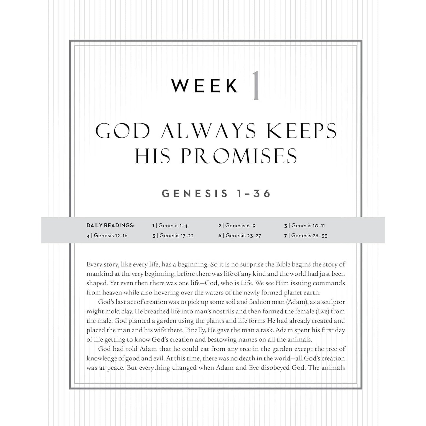 52 Weeks Through the Bible: A Year-Long Bible Study for Men and Women