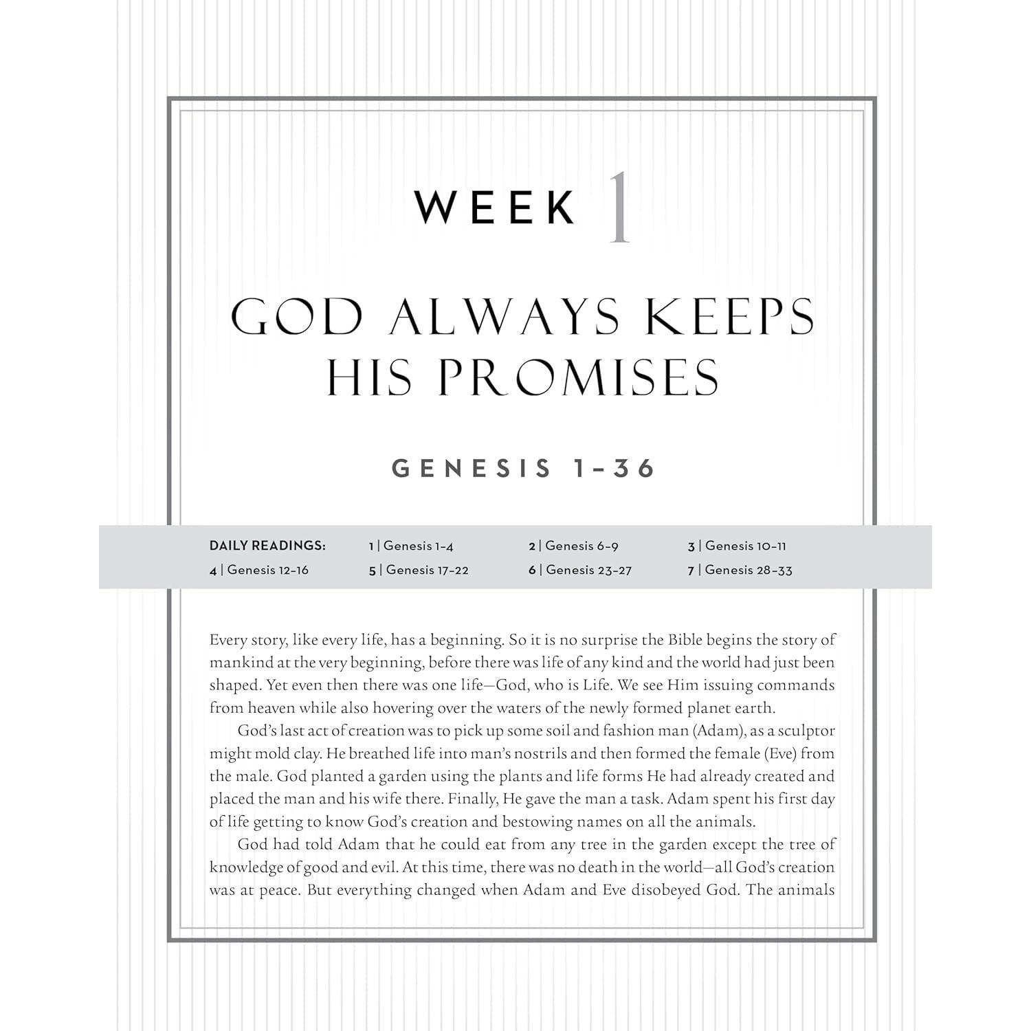 52 Weeks Through the Bible: A Year-Long Bible Study for Men and Women