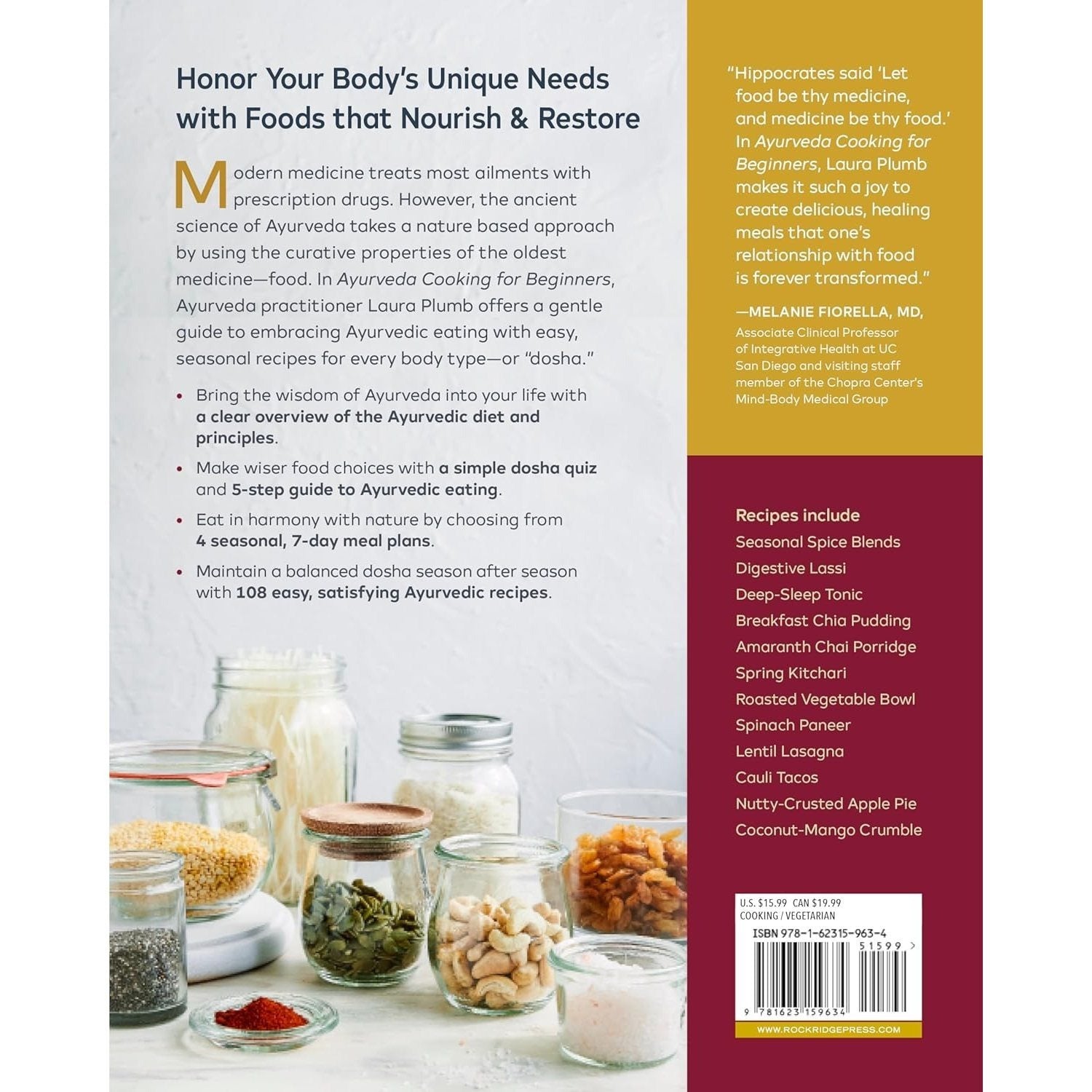 Ayurveda Cooking for Beginners: An Ayurvedic Cookbook to Balance and Heal