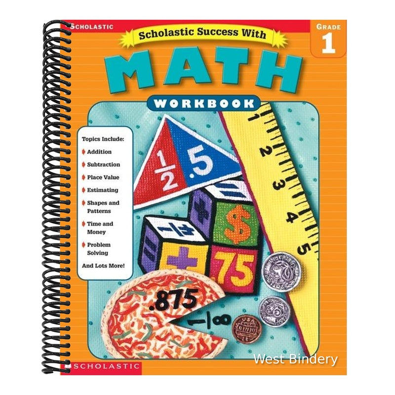 Scholastic Success With: Math Workbook: Grade 1