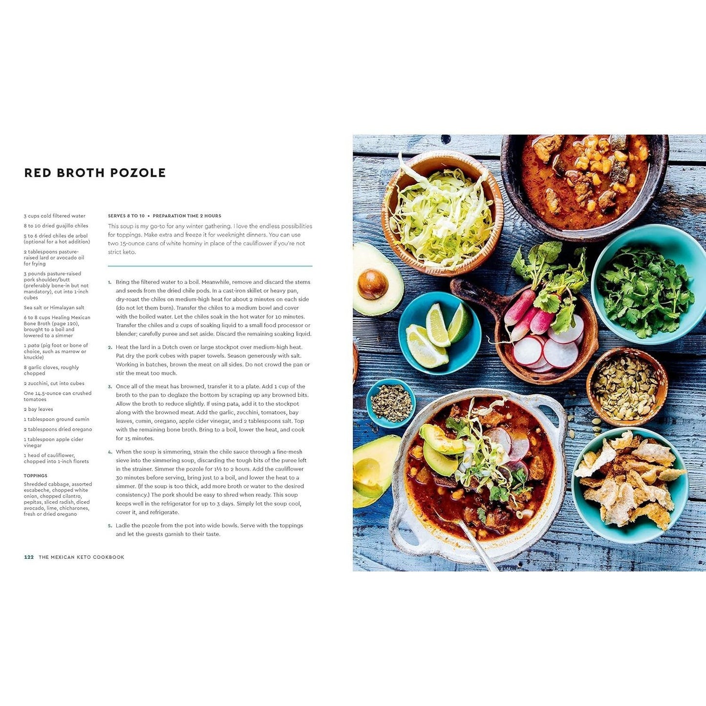 The Mexican Keto Cookbook: Authentic, Big-Flavor Recipes for Health and Longevity