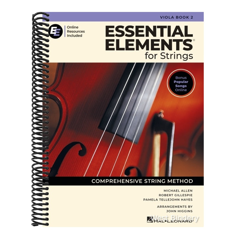 Essential Elements for Strings - Viola Book 2 with Online Resources