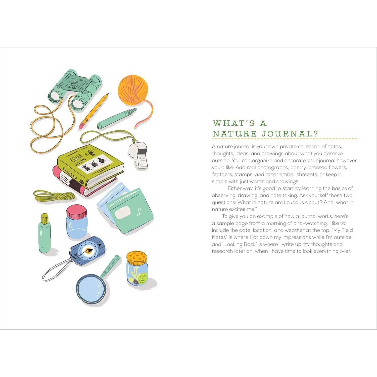 Exploring Nature Journal for Kids: Observe and Record the Outdoors