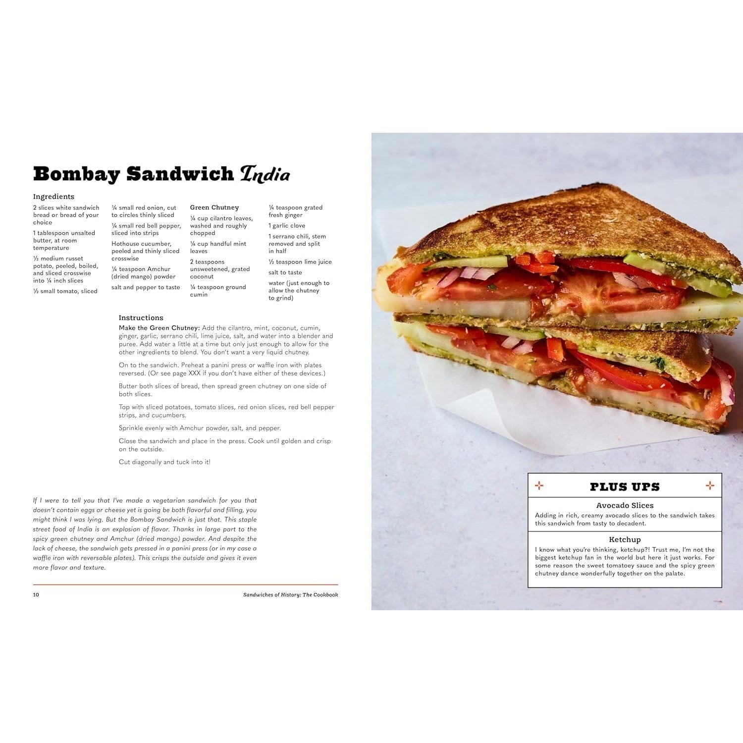 Sandwiches of History: The Cookbook: All the Best (and Most Surprising) Things People Have Put Between Slices of Bread