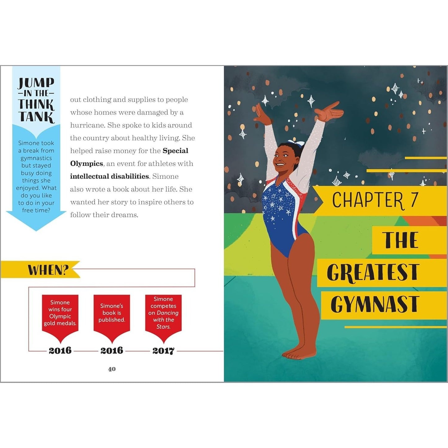 The Story of Simone Biles: An Inspiring Biography for Young Readers