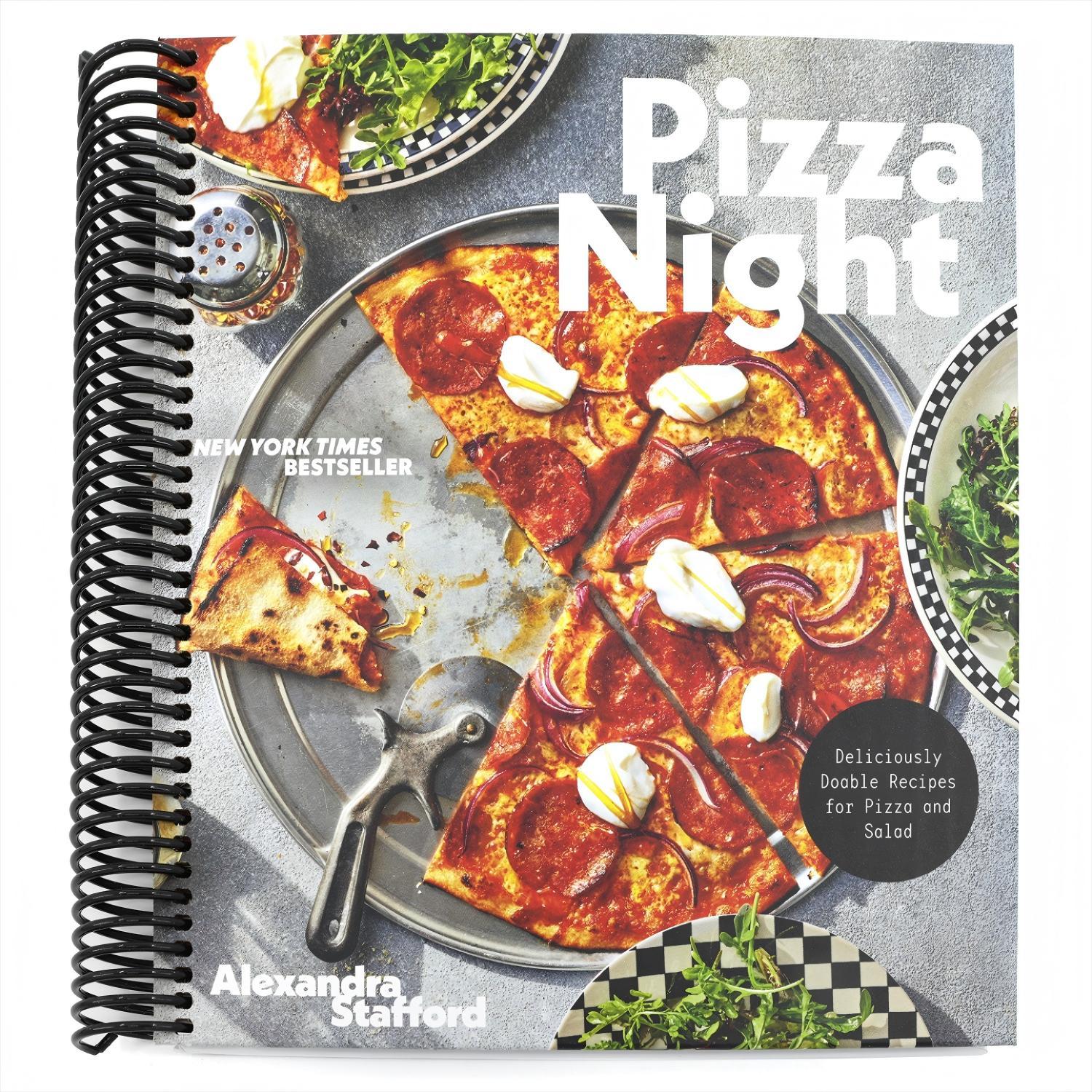 Pizza Night: Deliciously Doable Recipes for Pizza and Salad (Spiral Bound)