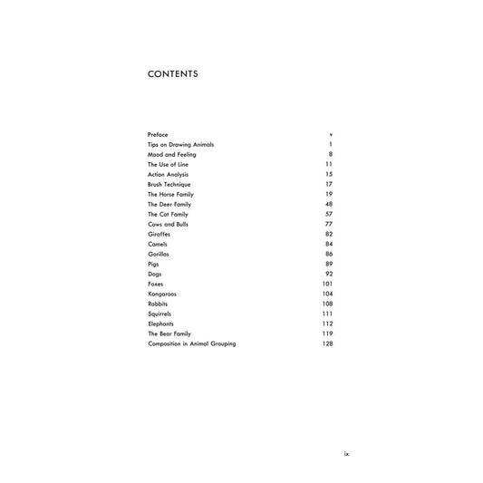 The Art of Animal Drawing: Construction, Action Analysis, Caricature (Revised)