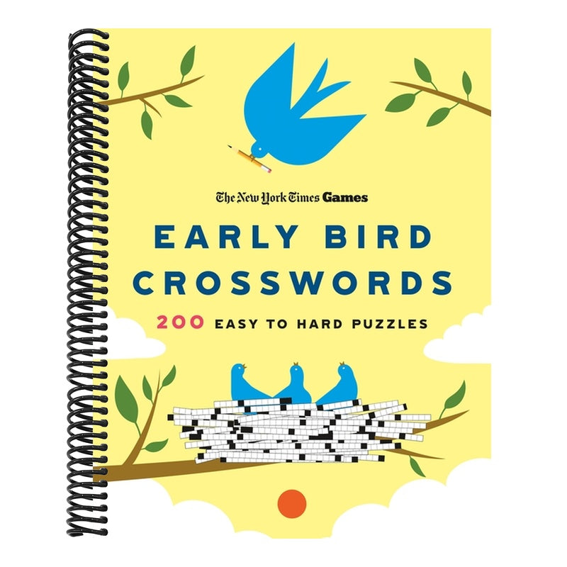 New York Times Games Early Bird Crosswords: 200 Easy to Hard Puzzles