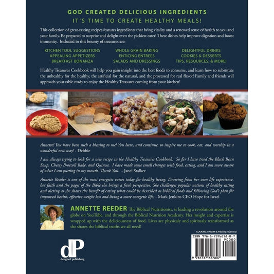 Healthy Treasures Cookbook: Fabulous Nutritious Recipes and Helpful Cooking Tips