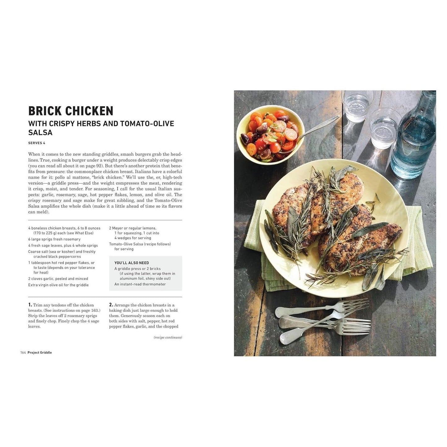 Project Griddle: The Versatile Art of Grilling on a Flattop (Spiral Bound)