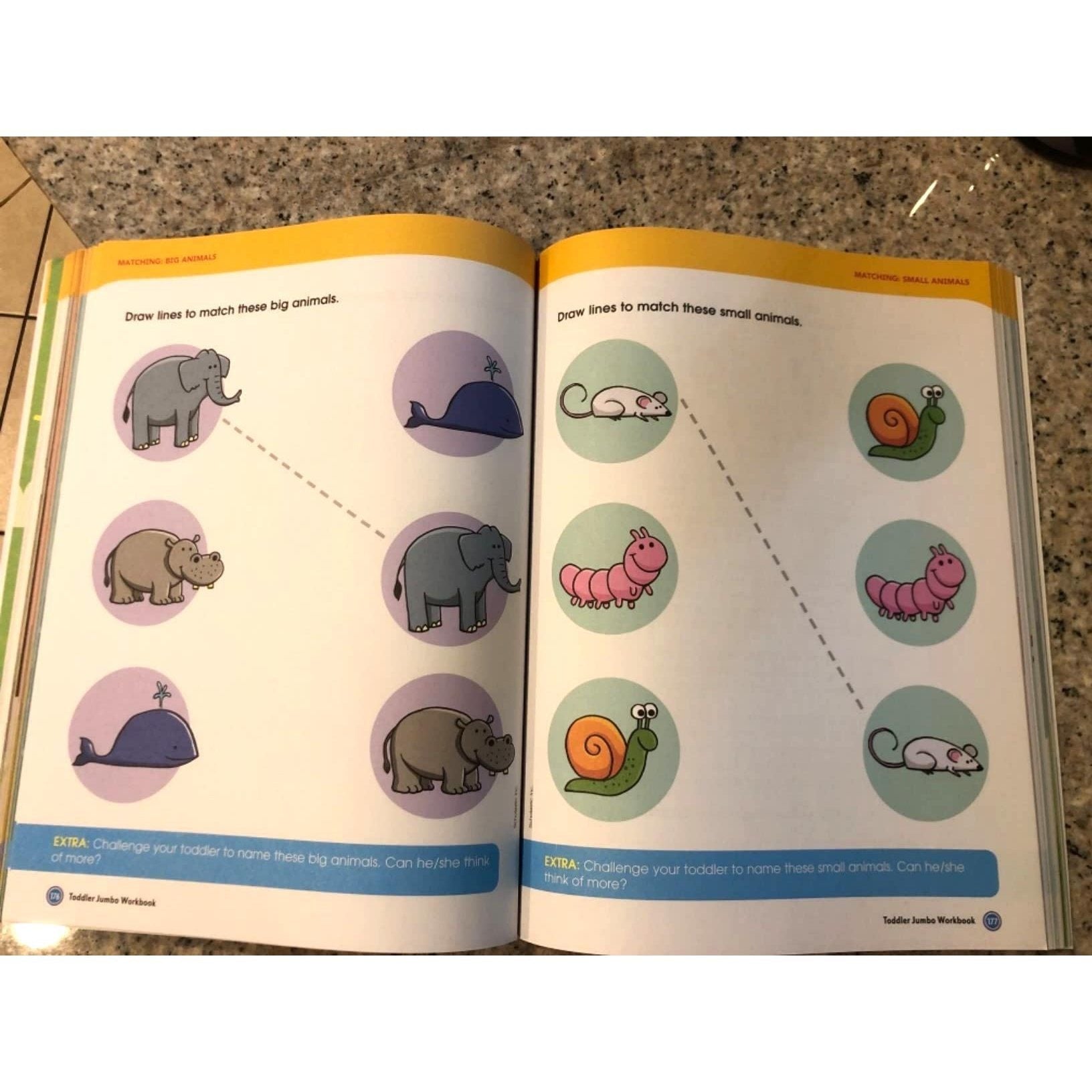 Scholastic Toddler Jumbo Workbook (Spiral Bound)