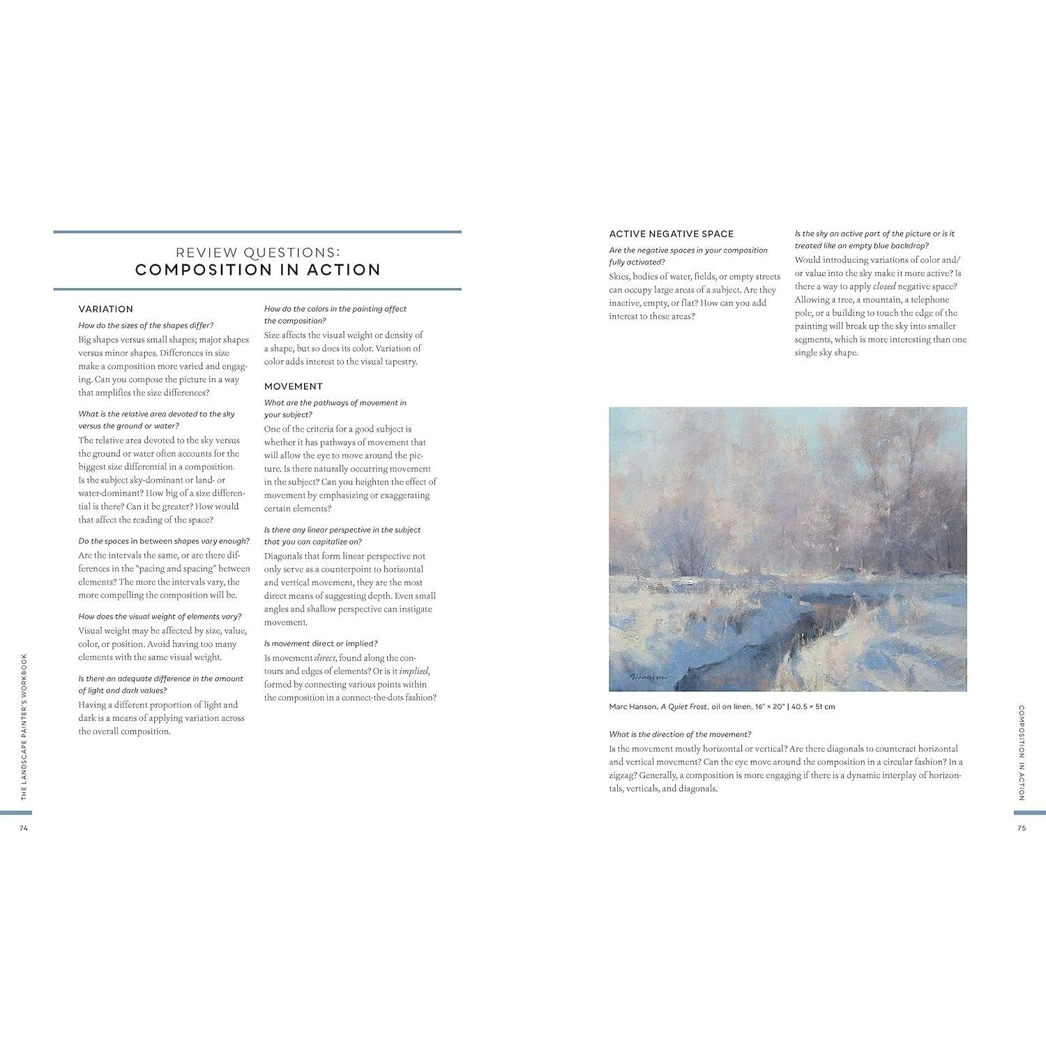 The Landscape Painter's Workbook: Essential Studies in Shape, Composition, and Color
