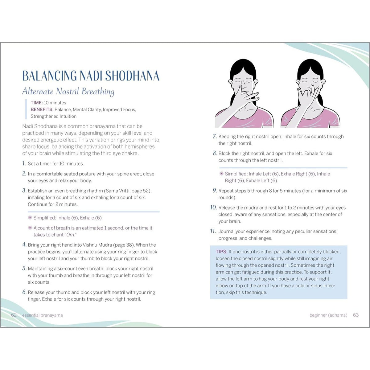 Essential Pranayama: Breathing Techniques for Balance, Healing, and Peace