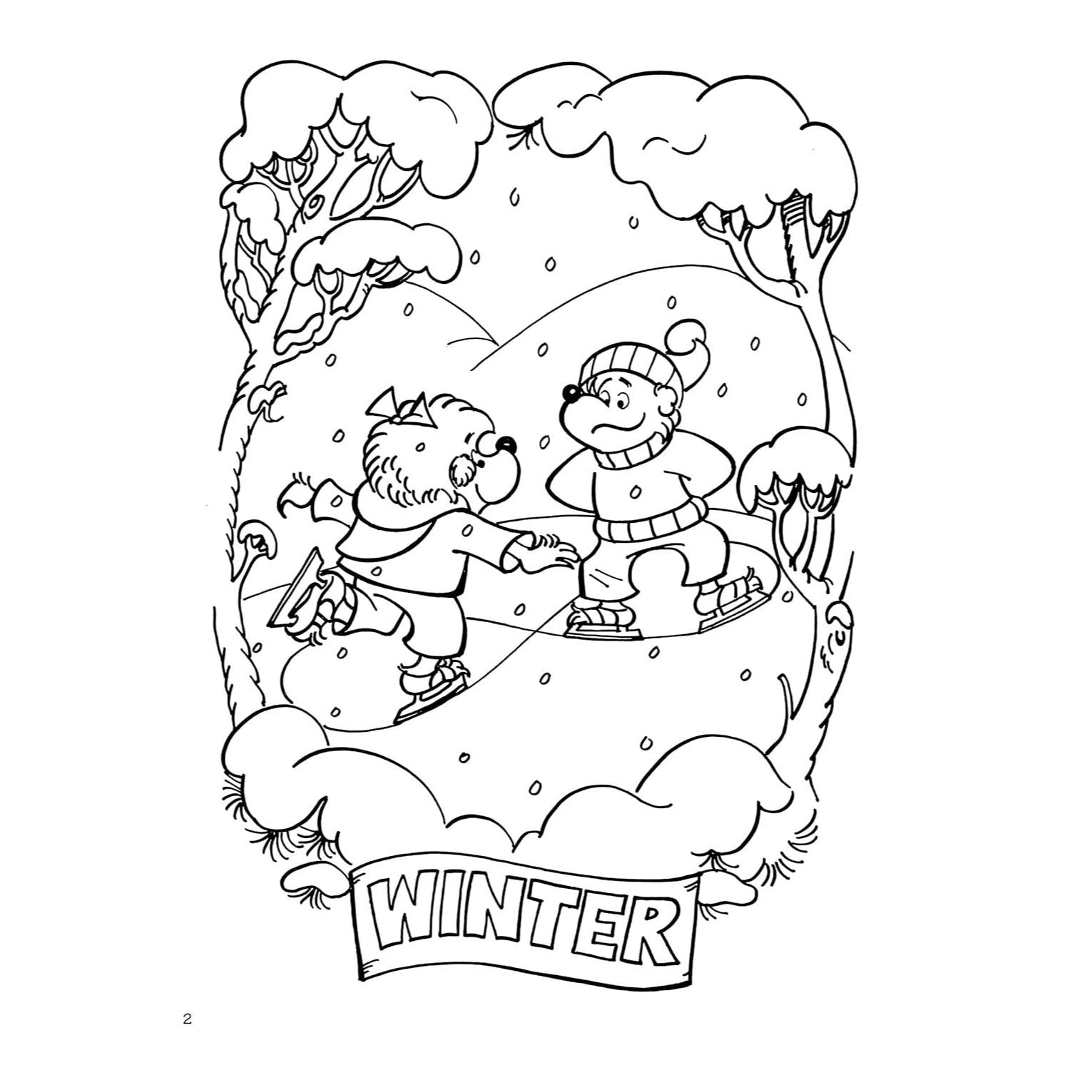 The Berenstain Bears' Giant Coloring and Activity Book