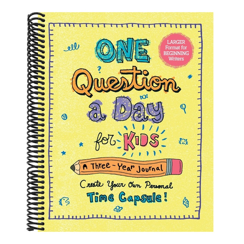 One Question a Day for Kids (Large Format): A 3-Year Journal: Create Your Own Personal Time Capsule