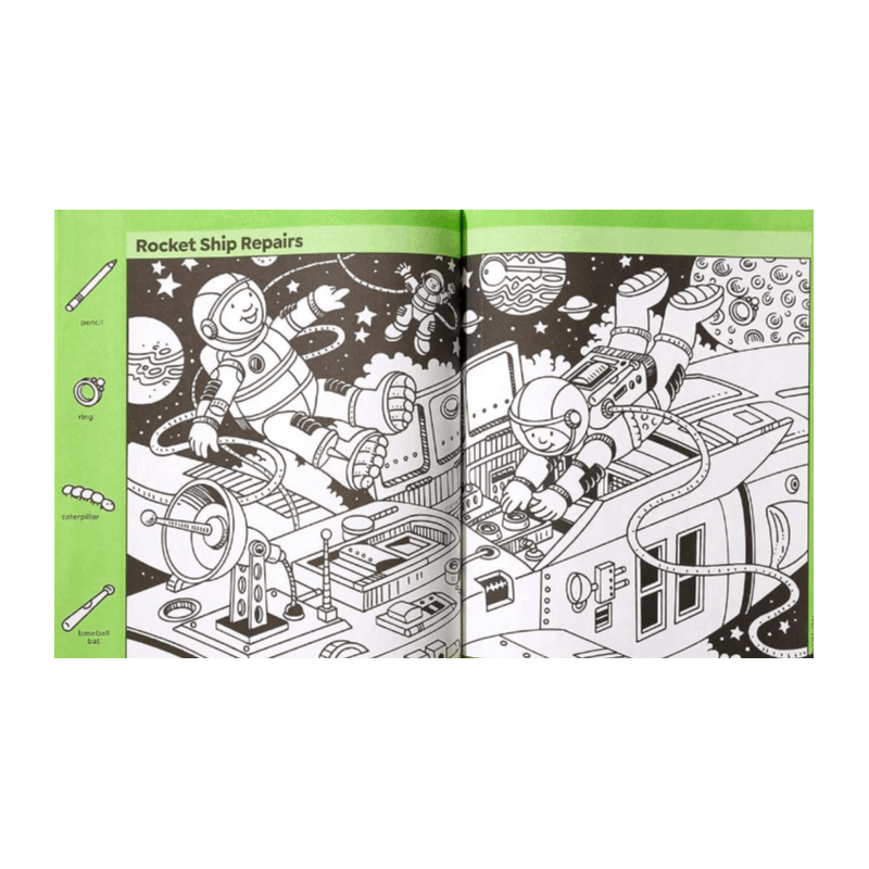 Awesome Science Puzzles: Find and Seek 100+ Science Hidden Picture Puzzles for Kids 6+, Highlights Puzzle Book for Kids (Highlights Hidden Pictures) (Spiral Bound)