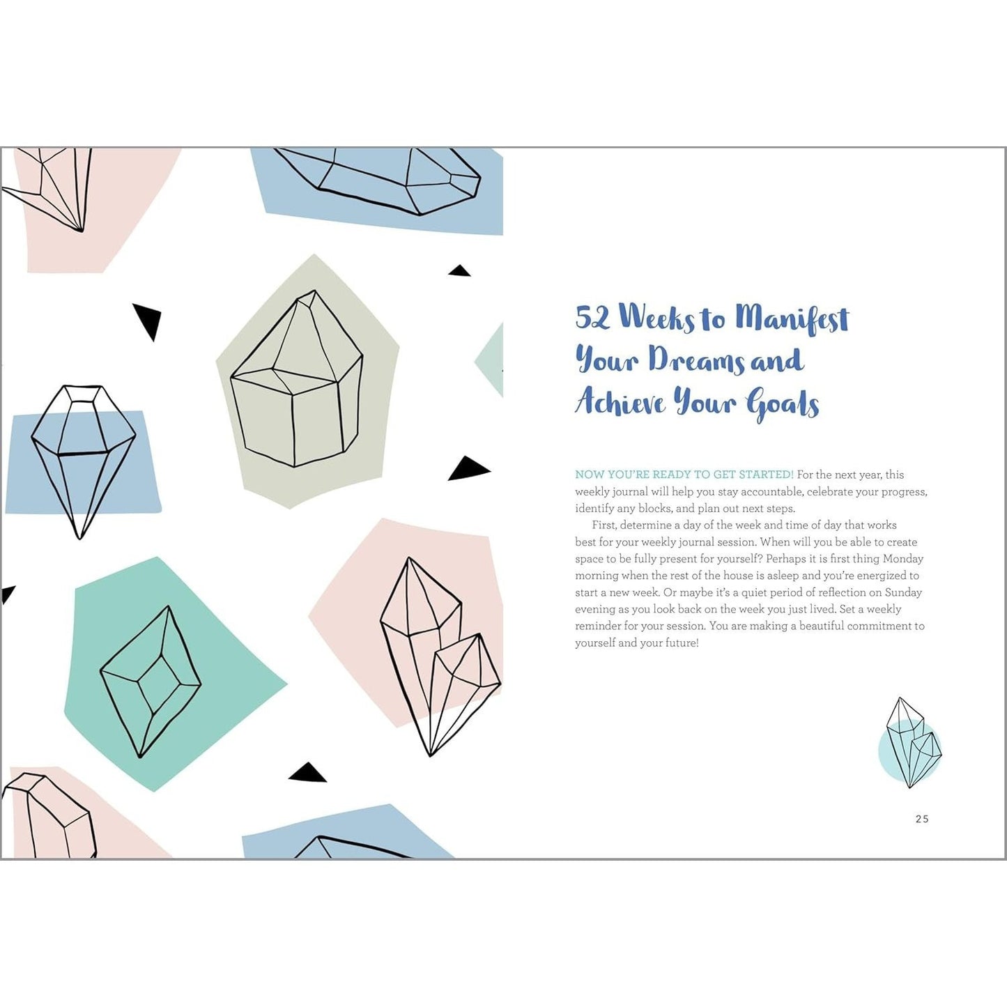 This Year I Will...: A 52-Week Guided Journal to Achieve Your Goals