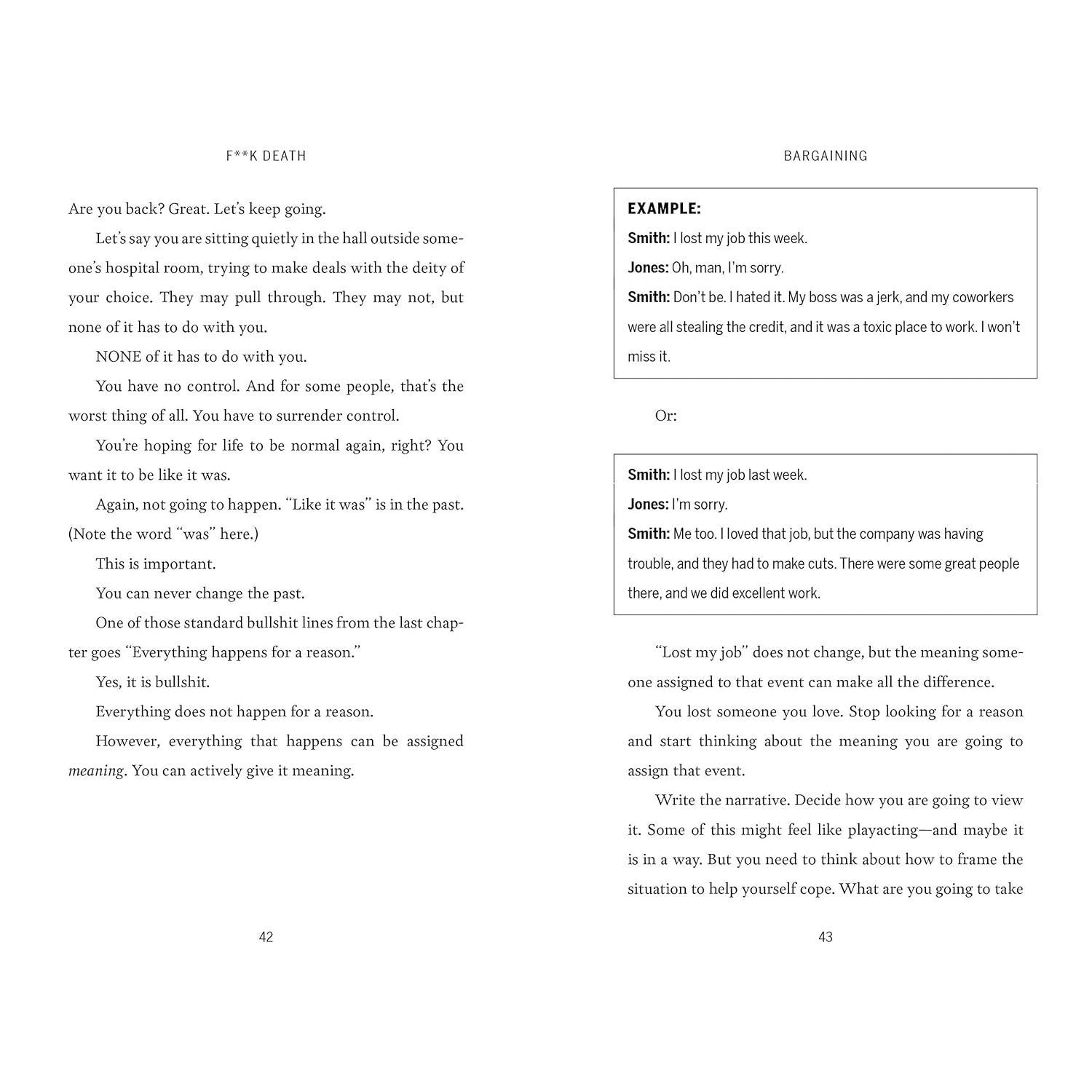 Hardcore Grief Recovery: An Honest Guide to Getting Through Grief Without the Condolences, Sympathy, and Other Bs (Spiral Bound)