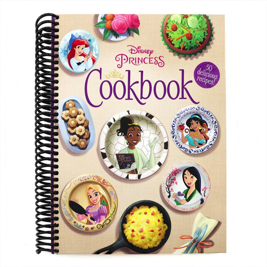 The Disney Princess Cookbook (Spiral Bound)