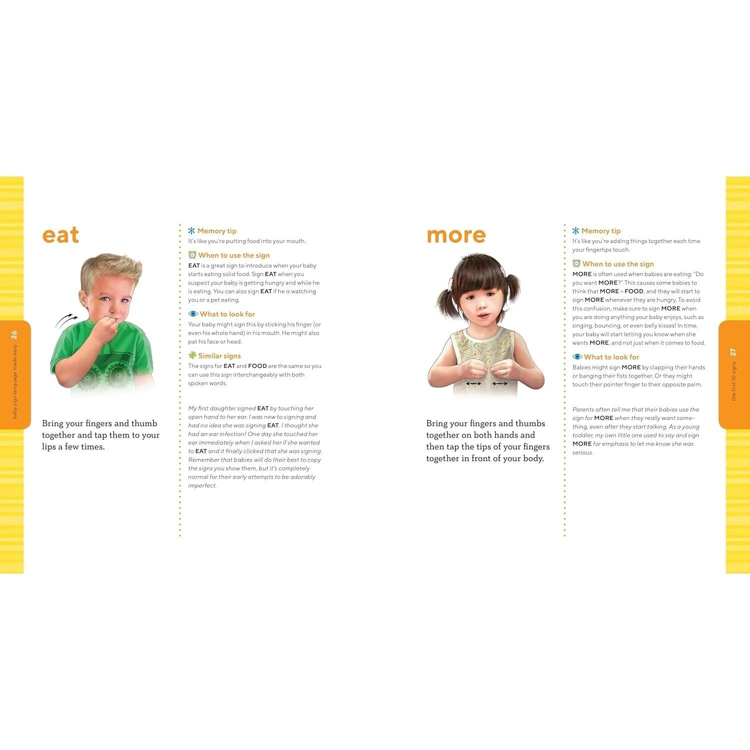 Baby Sign Language Made Easy: 101 Signs to Start Communicating with Your Child Now (Spiral Bound)