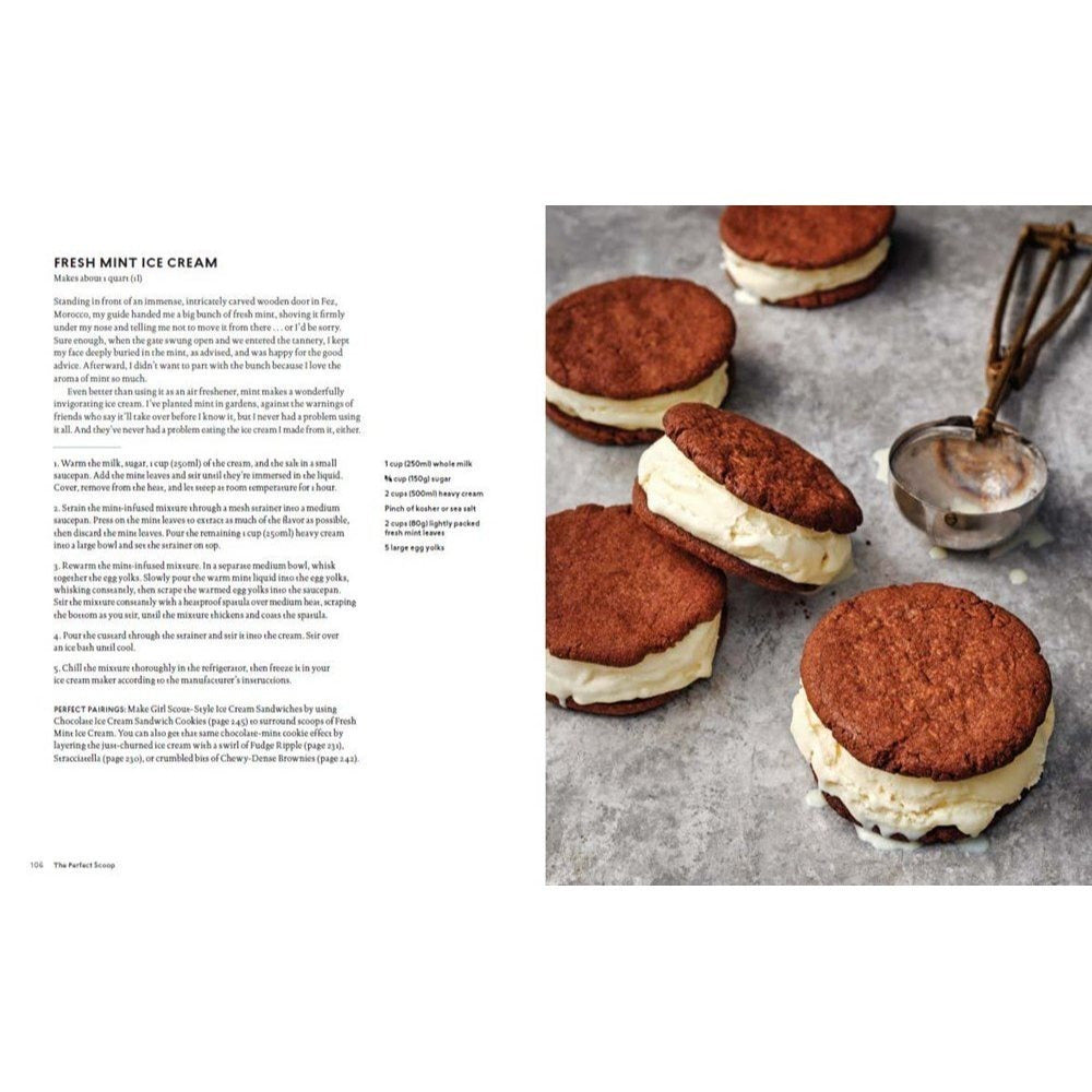 The Perfect Scoop, Revised and Updated: 200 Recipes for Ice Creams, Sorbets, Gelatos, Granitas, and Sweet Accompaniments[a Cookbook] (Revised)