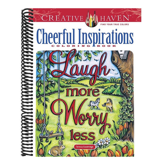 Creative Haven Cheerful Inspirations Coloring Book