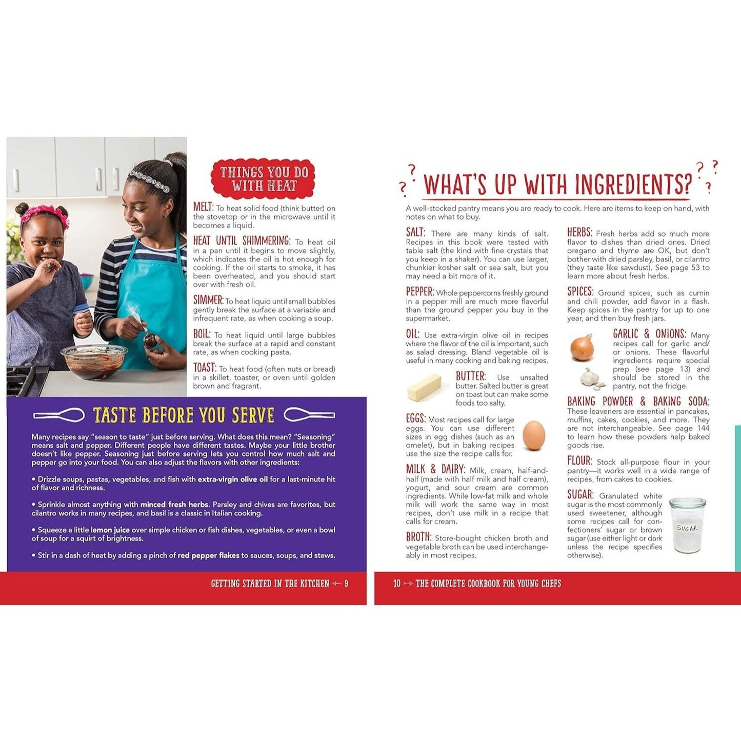 The Complete Cookbook for Young Chefs: 100+ Recipes That You'll Love to Cook and Eat (Spiral Bound)