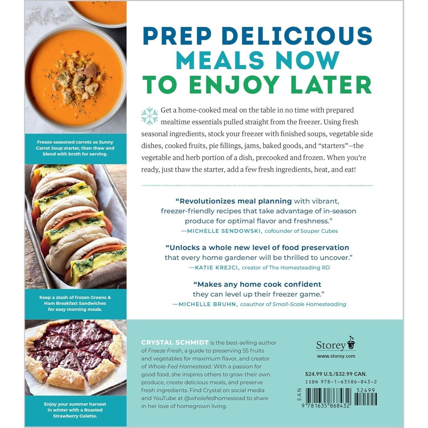 Freeze Fresh Meal Prep: 160 Meal Starters and Make-Ahead Dishes for the Freezer