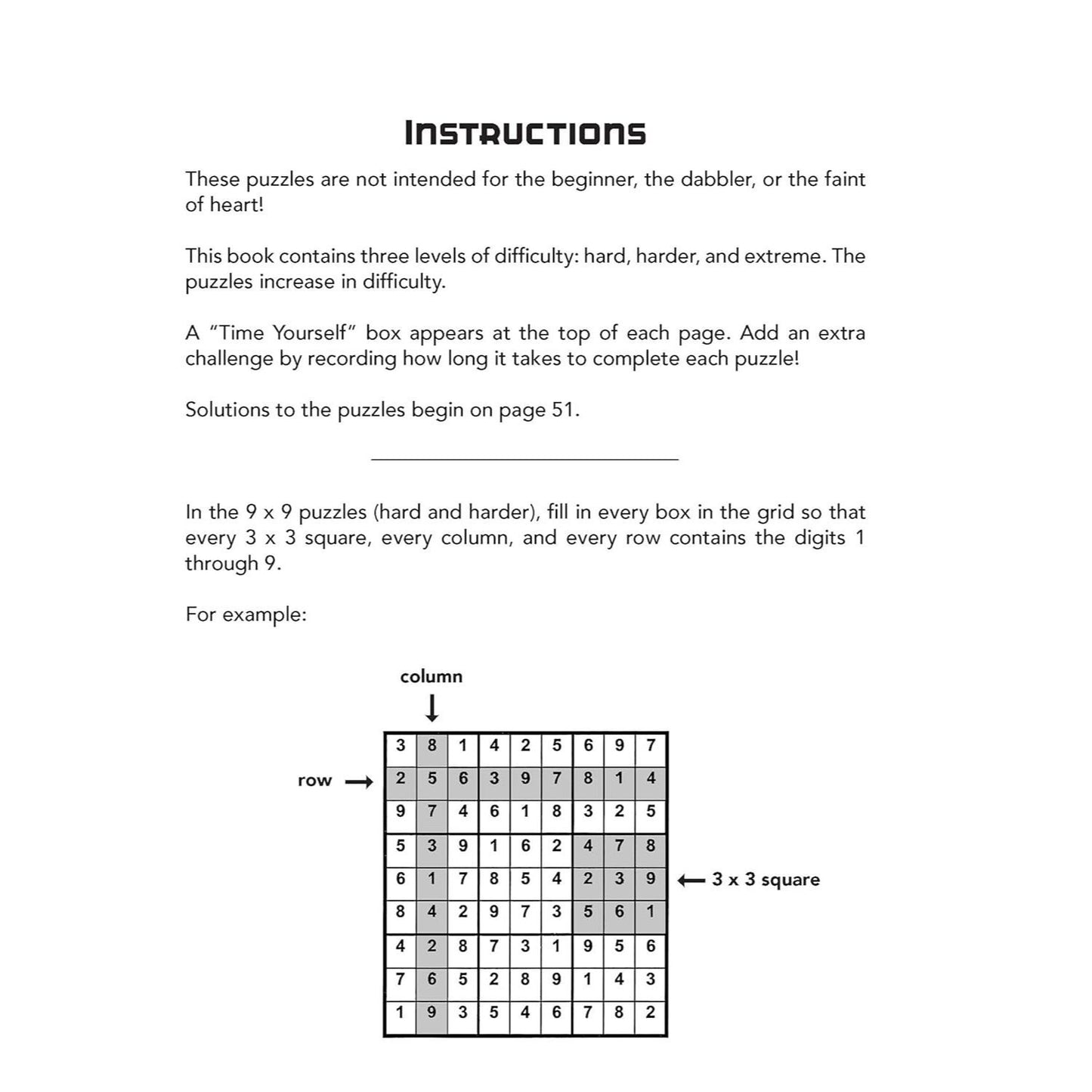 Creative Brain Games Extreme Sudoku