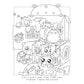 Cute Kawaii Color by Number