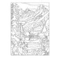 Creative Haven Country Scenes Color by Number Coloring Book