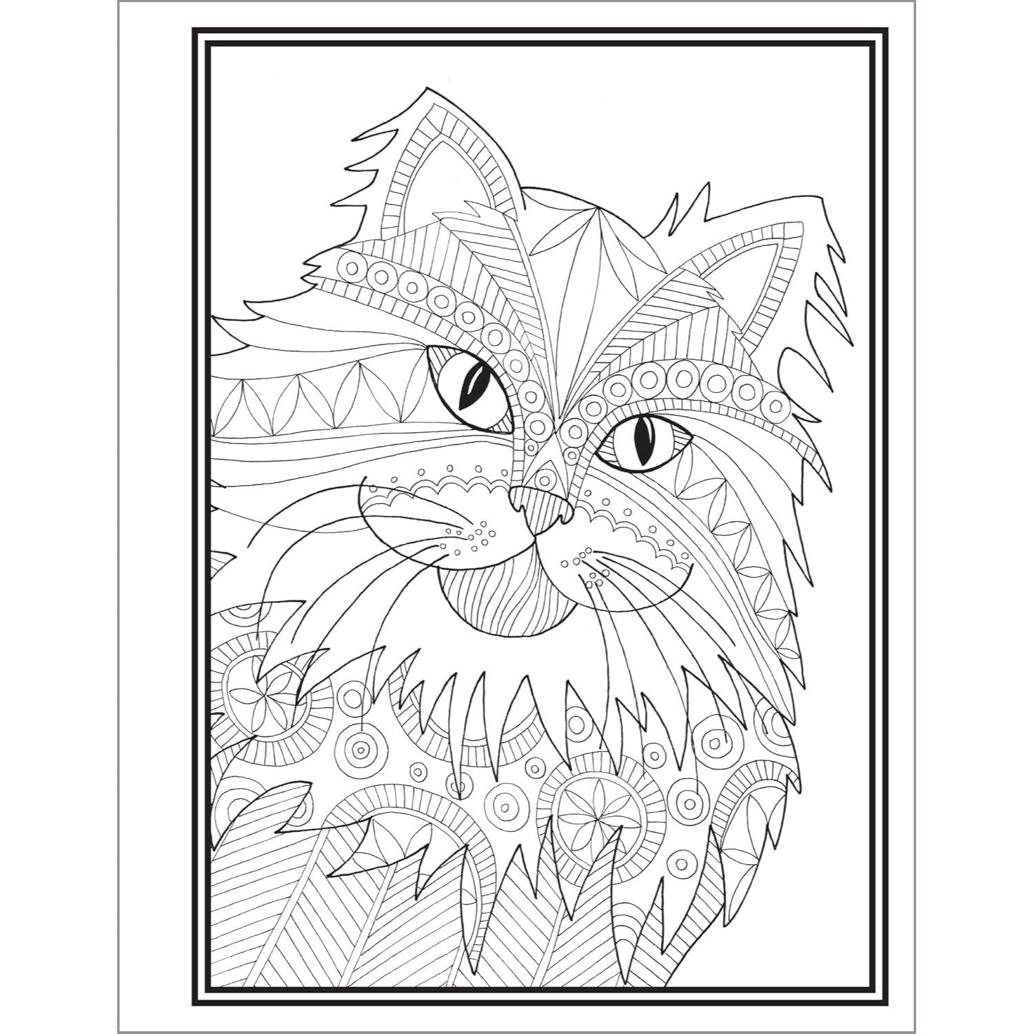 Butts, Bleps, and Beans Cat Coloring Book: 35 Coloring Pages for Adults