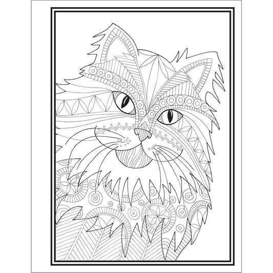 Butts, Bleps, and Beans Cat Coloring Book: 35 Coloring Pages for Adults