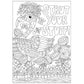 Creative Haven Fanciful Birds Coloring Book