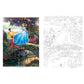 Disney Dreams Collection Thomas Kinkade Studios Coloring Book (Spiral Bound)