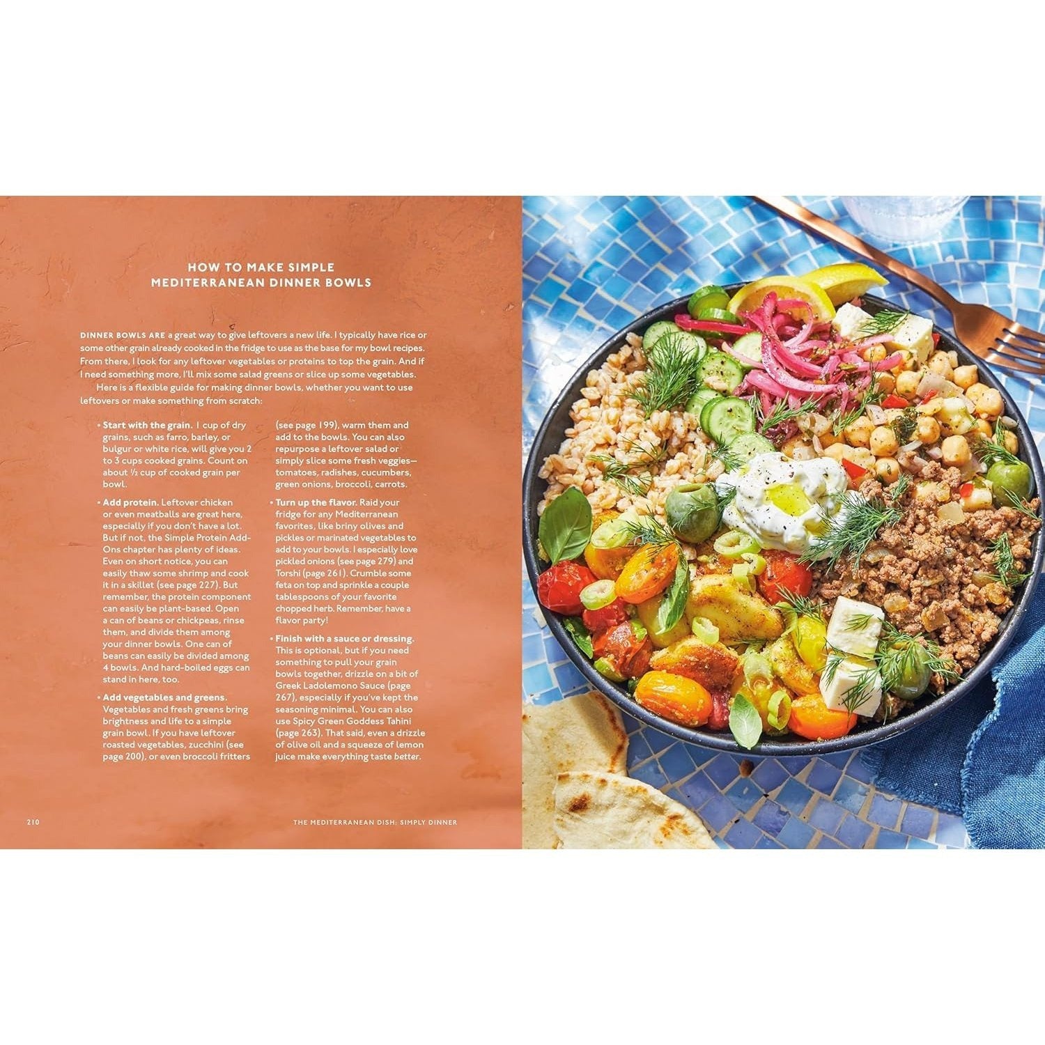 The Mediterranean Dish: Simply Dinner: 125 Easy Mediterranean Diet-Inspired Recipes to Eat Well and Live Joyfully: A Cookbook (Spiral Bound)