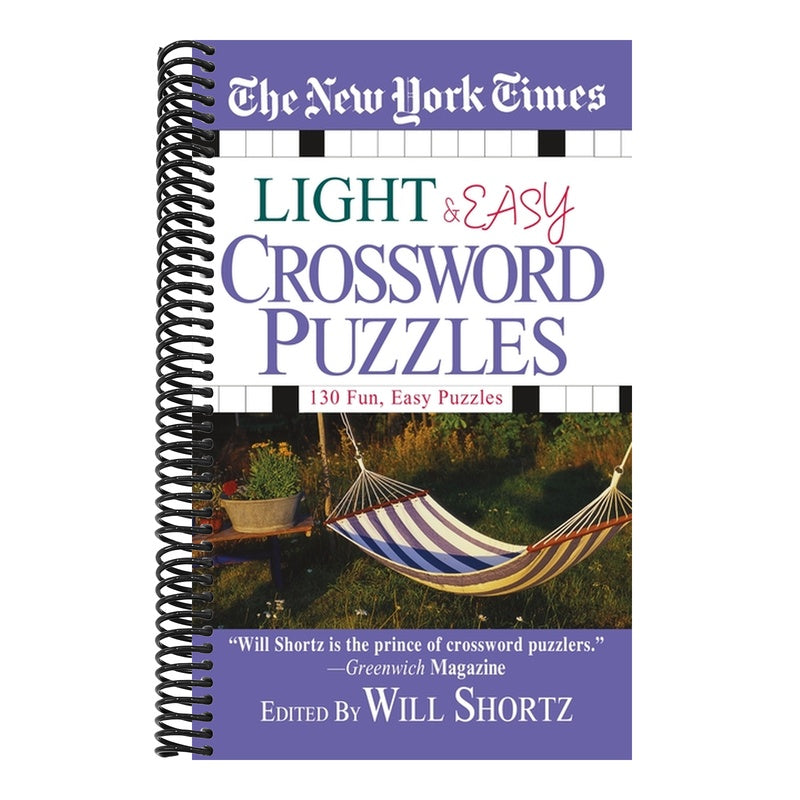 The New York Times Light and Easy Crossword Puzzles: 130 Fun, Easy Puzzles