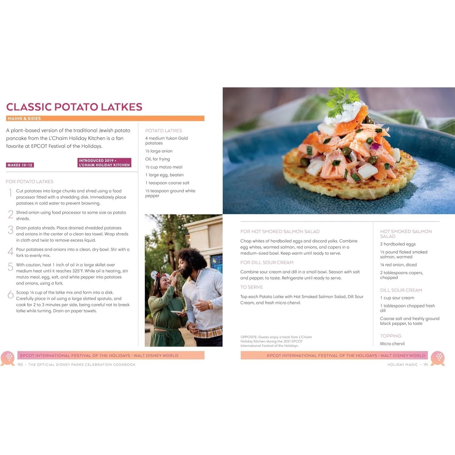 The Official Disney Parks Celebration Cookbook: 101 Festival Recipes from the Delicious Disney Vault (Spiral Bound)